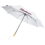 Birgit 21'' foldable windproof recycled PET umbrella - Image 2
