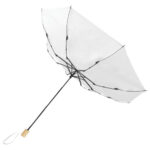 Birgit 21'' foldable windproof recycled PET umbrella - Image 4