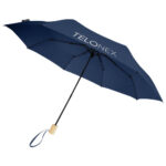Birgit 21'' foldable windproof recycled PET umbrella - Image 16