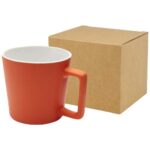 Cali 370 ml ceramic mug with matt finish - Image 8