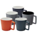 Cali 370 ml ceramic mug with matt finish - Image 35