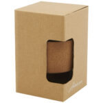 Lidan 360 ml borosilicate glass tumbler with cork grip and silicone lid - Image 14