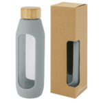 Tidan 600 ml borosilicate glass bottle with silicone grip - Image 14