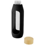 Tidan 600 ml borosilicate glass bottle with silicone grip - Image 25