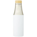 Hulan 540 ml copper vacuum insulated stainless steel bottle with bamboo lid - Image 6