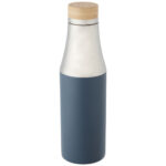 Hulan 540 ml copper vacuum insulated stainless steel bottle with bamboo lid - Image 18