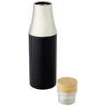 Hulan 540 ml copper vacuum insulated stainless steel bottle with bamboo lid - Image 37