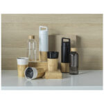Torne 540 ml copper vacuum insulated stainless steel bottle with bamboo outer wall - Image 8