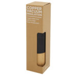 Torne 540 ml copper vacuum insulated stainless steel bottle with bamboo outer wall - Image 13