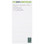 Desk-Mate® 1/3 A4 recycled notepad - Image 4