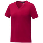 Somoto short sleeve women's v-neck t-shirt - Image 86