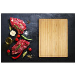 Fet bamboo steak cutting board - Image 6