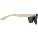 Taiyō rPET/bamboo mirrored polarized sunglasses in gift box - Image 3