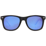 Taiyō rPET/bamboo mirrored polarized sunglasses in gift box - Image 5