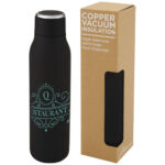 Marka 600 ml copper vacuum insulated bottle with metal loop - Image 11