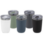 Bello 420 ml glass tumbler with recycled plastic outer wall - Image 14