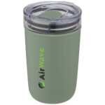 Bello 420 ml glass tumbler with recycled plastic outer wall - Image 25