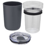 Bello 420 ml glass tumbler with recycled plastic outer wall - Image 36