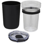 Bello 420 ml glass tumbler with recycled plastic outer wall - Image 5