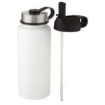 Supra 1 L copper vacuum insulated sport bottle with 2 lids