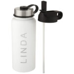 Supra 1 L copper vacuum insulated sport bottle with 2 lids - Image 3