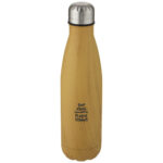 Cove 500 ml vacuum insulated stainless steel bottle with wood print - Image 2