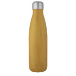 Cove 500 ml vacuum insulated stainless steel bottle with wood print - Image 5