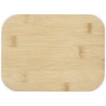 Roby 1000 ml glass lunch box with bamboo lid - Image 4