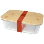 Roby 1000 ml glass lunch box with bamboo lid - Image 8