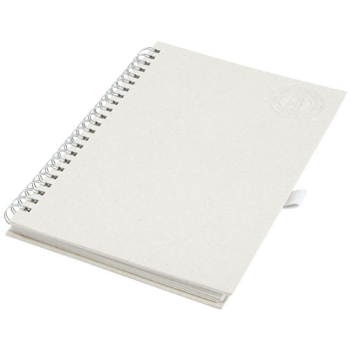 17597874613330 Dairy Dream A5 size reference recycled milk cartons spiral notebook - Image 1