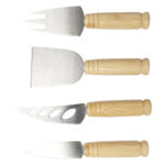 Cheds 4-piece bamboo cheese set - Image 3