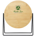 Hyrra bamboo standing mirror - Image 2