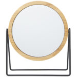 Hyrra bamboo standing mirror - Image 4