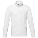 Amber men's GRS recycled full zip fleece jacket - Image 206