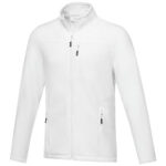 Amber men's GRS recycled full zip fleece jacket - Image 239
