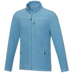 Amber men's GRS recycled full zip fleece jacket - Image 141