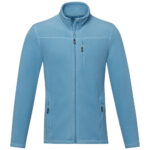 Amber men's GRS recycled full zip fleece jacket - Image 150