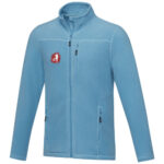 Amber men's GRS recycled full zip fleece jacket - Image 156