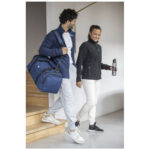 Amber men's GRS recycled full zip fleece jacket - Image 174