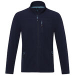 Amber men's GRS recycled full zip fleece jacket - Image 192