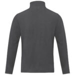 Amber men's GRS recycled full zip fleece jacket - Image 4