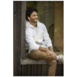 Sayan men's half zip anorak hooded sweater - Image 81