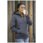 Sayan women's half zip anorak hooded sweater - Image 96