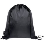 Ash recycled foldable drawstring bag 7L - Image 4