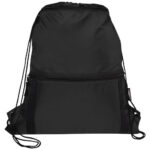Adventure recycled insulated drawstring bag 9L - Image 11