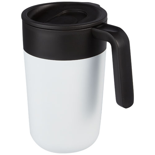175979116674875 Nordia 400 ml double-wall recycled mug - Image 1
