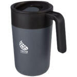 Nordia 400 ml double-wall recycled mug - Image 20