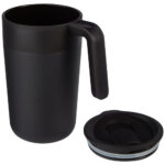 Nordia 400 ml double-wall recycled mug - Image 29