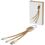 Bates wheat straw and cork 3-in-1 charging cable - Image 7