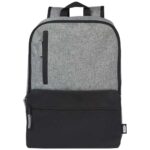 Reclaim 15" GRS recycled two-tone laptop backpack 14L - Image 8